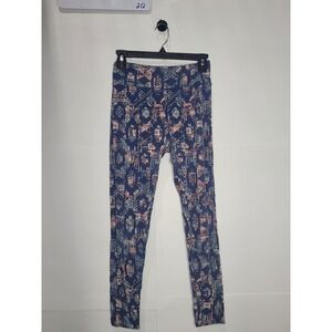 Womens Lularoe Legings‎ blue patterned, One Size